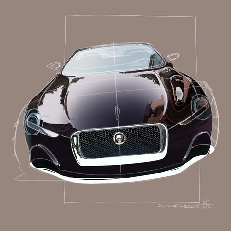 Jaguar Concept, Design Tape, Automotive Illustration, Car Concept, Jaguar Land Rover, Car Design Sketch, Jaguar Car, Cafe Racer Motorcycle, Car Sketch