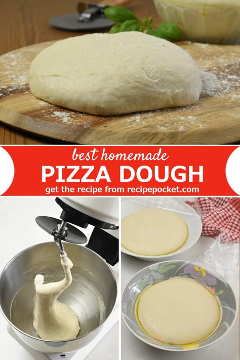 Pizza Dough Recipe Stand Mixer, Pizza Dough Mixer, Recipe For Pizza Dough, Dough For Pizza, The Best Homemade Pizza Dough, Pizza Dough Press, Best Homemade Pizza Dough, Pizza Dough Recipe Quick, The Best Homemade Pizza