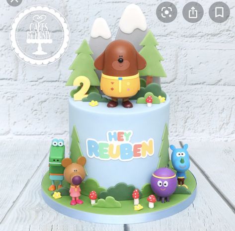 Duggee Birthday Cake, Hey Duggee Birthday Party, Hey Duggee Cake, Hey Duggee Party, Duggee Party, Simpsons Cake, 3rd Birthday Party For Boy, Baby Birthday Cake, Hey Duggee