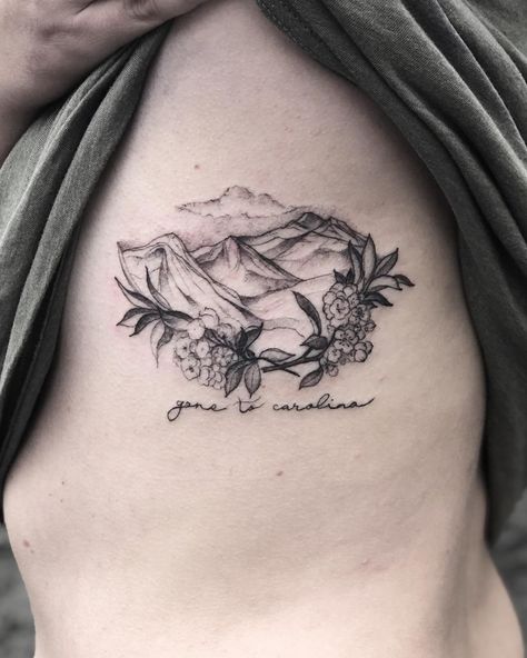 emily effler on Instagram: “Some fresh smoky mountains for Tory. #ladytattooers #blackworktattoos #blackworkerssubmission #blacktattooart #blacktattoos #blackclaw…” Great Smoky Mountains Tattoo, Blue Ridge Mountain Tattoo, Appalachian Mountain Tattoo, Smoky Mountains Tattoo, Smokey Mountain Tattoo, Mountain Flower Tattoo, Smoky Mountain Tattoo, Blue Ridge Mountains Tattoo, Moutain Tattoos