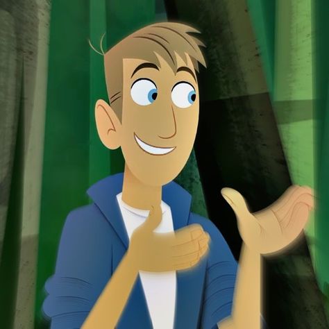 Wild Crates Brothers, Martin Kratt Icon, Martin Wild Kratts, Brothers Krett, Mean Cartoon Characters, Wild Kratt Brothers, Hear Me Out Weird, Hear Me Out Characters Male, Rusty Bluey