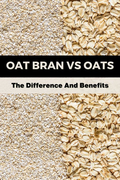 Oat bran vs oats, showcasing its health benefits, recipes, and tips. Oat Bran Recipes, Oatmeal Benefits, How To Make Oats, Oat Bran, Oat Fiber, Health Activities, Low Cholesterol, Baked Oats, Healthy Benefits