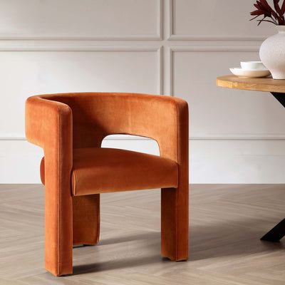 Dining Chairs | daals Dark Dining Room, Solid Oak Dining Table, Orange Style, Oak Dining Table, Fabric Dining Chairs, Velvet Dining Chairs, Home Office Chairs, Upholstered Arm Chair, Chair Fabric