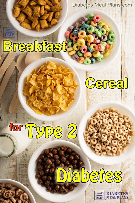 Healthy Breakfast For Diabetics, Cereal Ideas, Cereal For Diabetics, Healthy Snacks For Diabetics, Breakfast Cereal, Blood Sugar Levels, Blood Sugar, Healthy Breakfast, Healthy Snacks