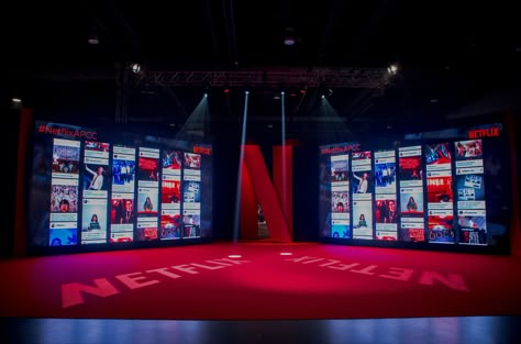 Netflix Headquarters, Netflix Event, Netflix Theme, 2024 Manifesting, Experiential Marketing Events, Manifesting Board, Tactical Armor, Stage Designs, Experiential Marketing