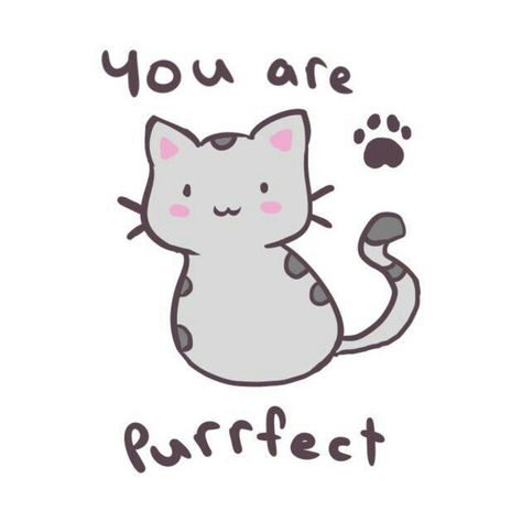 Cat Pun, Punny Cards, Cat Puns, Animal Puns, Cute Puns, Pun Card, Funny Doodles, Cute Doodle Art, Cat Quotes