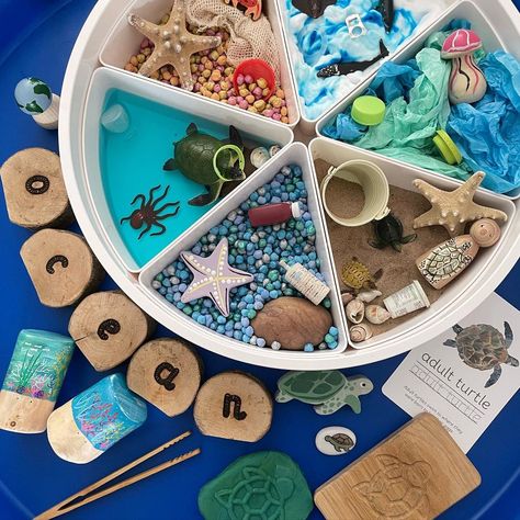 Mushroom Jellyfish, World Oceans Day, Wooden Alphabet Letters, Not Nice, Summer Play, Ocean Day, Tuff Tray, Hand Stencil, Wooden Alphabet