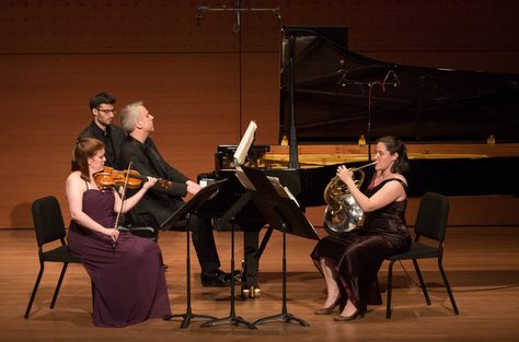 Review: Chamber Music Society Performs Ligeti’s Trio - NYTimes.com The Pianist, Music Career, Chamber Music, French Horn, A Program, The Society, Music Concert, Classical Music, Ny Times