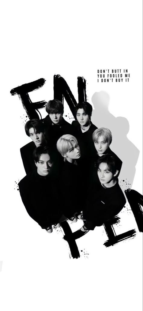 #enhypen #ot7 #wallpaper #blackandwhite #kpop Kpop Black Wallpaper Aesthetic, Wallpaper Enyphen, Enhypen Ot7 Wallpaper Aesthetic, Enhypen Black Wallpaper, Wallpaper Iphone Kpop Enhypen, Kpop Wallpaper Black And White, Ehyphen Wallpaper, Enhypen Black Wallpaper Ot7, Enhypen Ot7 Black And White