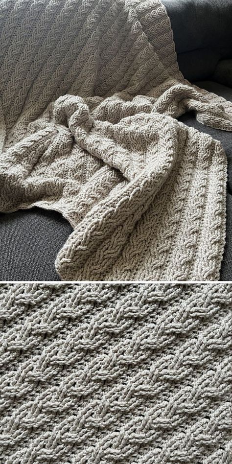 Cable Knit Blanket Pattern Free, Crochet Cable Blanket Pattern Free, Cable Crochet Blanket Pattern Free, Crotchet Blanket Patterns, Crochet Cable Blanket, Beautiful Crochet Blanket, Crochet Cables Pattern, Cable Crochet, Crochet Blanket Border