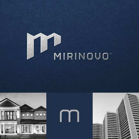 logo on Instagram: “Roofs + letter "m" + architecture . MIRINOVO / development inspirations: roofs + letter "m" + architecture — What do you think about this…” Property Logo Design, Luxury Real Estate Logo, Roofing Logo, Construction Company Logo, Property Branding, Architect Logo, Property Logo, Construction Branding, Logo Branding Design