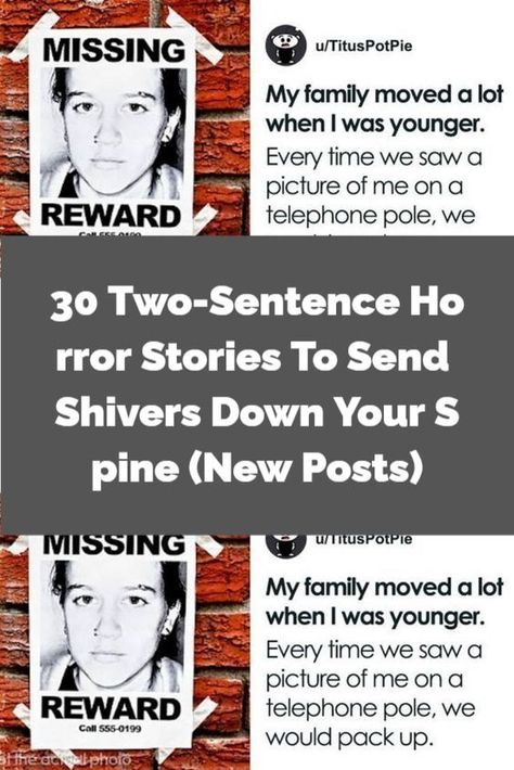 30 Two-Sentence Horror Stories To Send Shivers Down Your Spine (New Posts) Factinate Stories, Two Sentence Horror Stories, Real Horror, Weird Fiction, Police Patrol, Clean Funny Jokes, Laughing Jokes, Awkward Funny, Things That Go