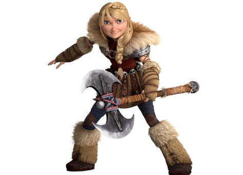 Astrid Hofferson (or just Astrid) is the tritagonist in How to Train Your Dragon and the secondary tritagonist of How to Train Your Dragon 2. She is Hiccup's friend and love interest. Astrid is strong and tough, and embraces the Viking way of life and lifestyle. Because of her tough ways, she is extremely difficult to impress and very competitive, often becoming jealous of being out of the limelight. Though she is tough on the outside, once befriended, she can be a loyal ally and a kind.... Astrid Costume, Astrid Cosplay, Dragons Riders Of Berk, Astrid Hofferson, Armadura Cosplay, Astrid Hiccup, Httyd 2, Dragon Movies, Hiccup And Astrid