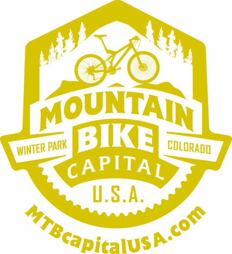 It's been a whirl wind this spring - but fun - rebranding our Winter Park is Mountain Bike Capital USA™ brand to tout our 600 miles of trails and 2 downhill bike parks. Here's our new logo, backed up by a great new website: MTBcapitalUSA.com and DIRT bike guide and trail map. Cycling Logo, Road Bike Photography, Extreme Mountain Biking, Mountain Biking Quotes, Bike Logos Design, Mountain Biking Photography, Mountain Bike Art, Mountain Biking Women, Mountain Biking Gear