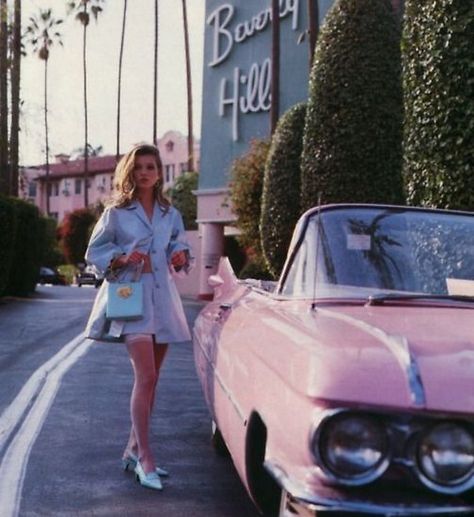 Millions of unique designs by independent artists. Find your thing. Beverly Hills Aesthetic, Hills Aesthetic, Hotel Chic, Fashion Model Photography, Car Poster, Too Faced Cosmetics, Kate Moss, Vintage Car, Model Photography