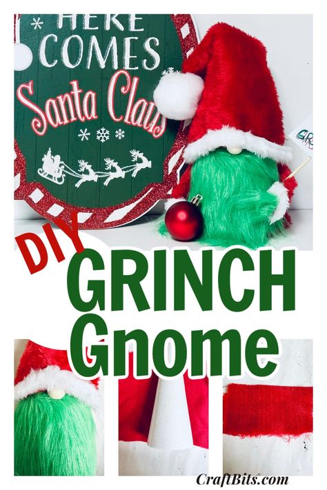 Grinch Gnomes Diy How To Make, Grinch Gnome Diy, Grinch Gnome, Xmas Gnomes, Diy Grinch, Class Mom, Thanksgiving Gnome, Selling Ideas, Crafts Fall