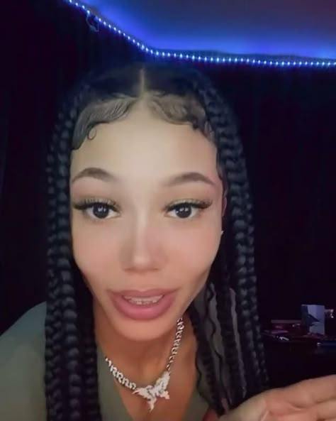 Rich Homie Quan Braids, Coi Leray Braces, Coi Lorey Hair Braids, Coileray Braids, Hypebeast Girl, Coi Leray Aesthetic, Bff Notes, Cute Braces, Coi Leray