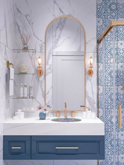 Considering a bathroom makeover? Avoid a serious design faux-pas and check out our review of the latest shower trends first! Gorgeous Bathroom Tile, Latest Bathroom Tiles, Modern Bathroom Tile, Latest Bathroom, Bathroom Design Trends, Modern Farmhouse Bathroom, Decorating Walls, Bathroom Tile Designs, Bathroom Design Decor