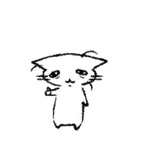 GY5pQpzWoAAVDST (484×504) Matching Cat Pfp Drawing, Cartoon Panda Drawing, Cute Silly Cat Drawing, Cute Cat Drawings Easy, Silly Animals Drawings, Silly Cat Sketch, Silly Cute Pfp, Cat Body Base, Buff Cat Drawing