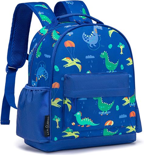 ACRABROS Kids Backpack Toddler Bookbag: Boys Dinosaur School Bag for Preschool Kindergarten Prek Daycare Waterproof Lightweight 12 inches Kids Backpack, Preschool Kindergarten, Kids Backpacks, School Bag, Kindergarten, Preschool, Backpacks, Free Shipping, Pre School