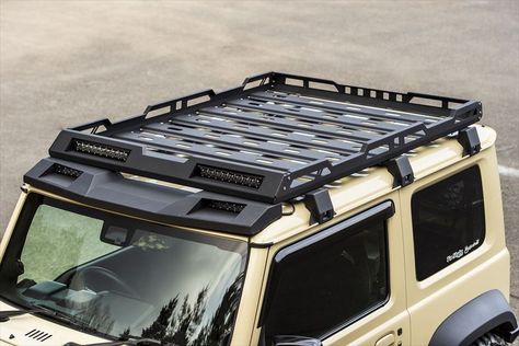 MT.8 JIMNY SIERRA Roof Racks For Trucks, Roof Rack Ideas Off Road, Jimny Roof Rack, Cargo Roof Rack, Vw Pointer, Truck Roof Rack, Mobil Off Road, Accessoires 4x4, Jimny Sierra