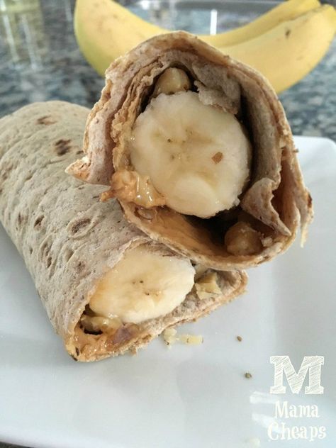 21 Day Fix Breakfast Banana Honey Wrap Honey Wrap, 21 Day Fix Breakfast, Banana Honey, Healthy Summer Snacks, Breakfast Banana, Banana Peanut Butter, Lunch Wraps, Beachbody Recipes, Protein Lunch