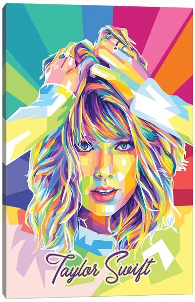 Armand Mehidri, Orange Green Purple, Taylor Swift Fan, Nicki Minaj, Framed Canvas Prints, Classic Art, Fine Art Painting, Dorm Room, Canvas Artwork