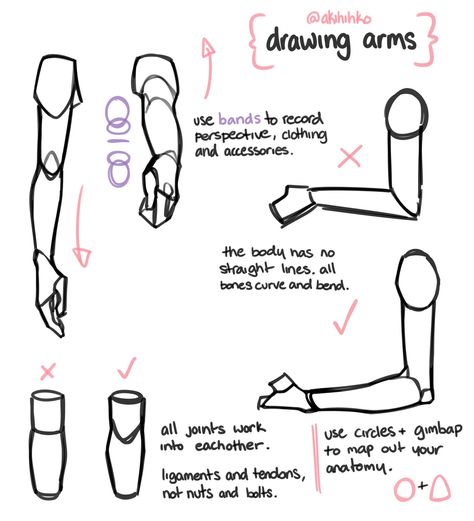 Arm At Side Reference, Arms At Side Reference, Arm Pointing Forward Reference, Arms Spread Out Reference, Person Waving Drawing Reference, Arms Reference Drawing, Arms Drawing Reference, How To Draw Arms, Draw Arms