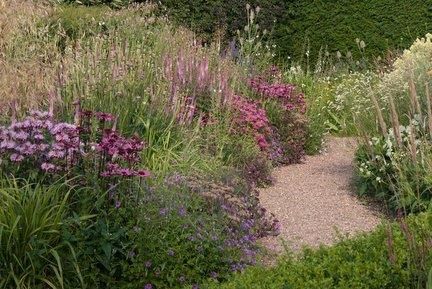 Summer Perennials, Planting Schemes, Garden Planning Layout, Flowering Perennials, Prairie Planting, Backyard Ideas For Small Yards, Prairie Garden, Planting Plan, Gravel Garden