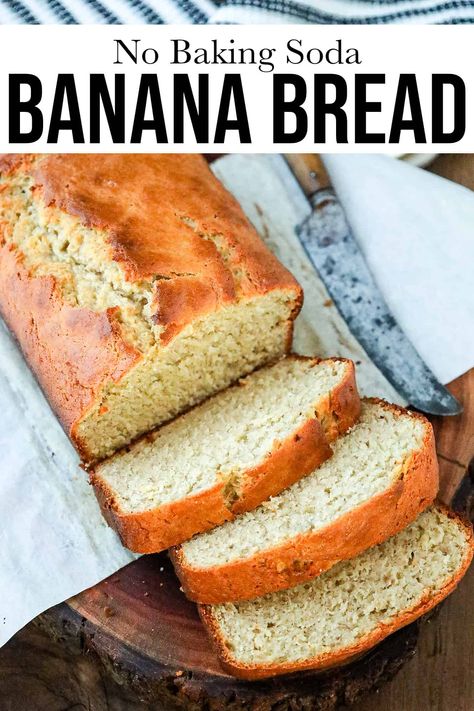 Banana Bread Recipe No Baking Soda, Banana Bread Recipe Without Baking Soda, Banana Bread Without Baking Soda, Pineapple Banana Bread Recipe, Avocado Egg Recipes, Homemade Cheesecake Recipes, Super Moist Banana Bread, Sour Cream Banana Bread, Banana Bread Recipe Healthy