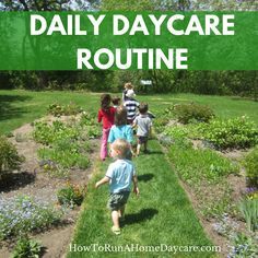 Daycare Routine, Opening A Daycare, Daycare Business Plan, Daycare Rooms, Daycare Business, Home Day Care, Starting A Daycare, Morning Activities, Kids Daycare