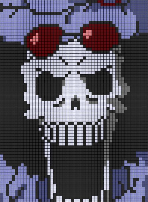 Tapestry Crochet One Piece Anime, Luffy Graph Pattern, Pixel Art Pattern One Piece, Crochet Graph Patterns Anime, Manga Alpha Pattern, Alpha Patterns Crochet Anime, One Piece Pixel Art Grid, One Piece Alpha Pattern, One Piece Cross Stitch