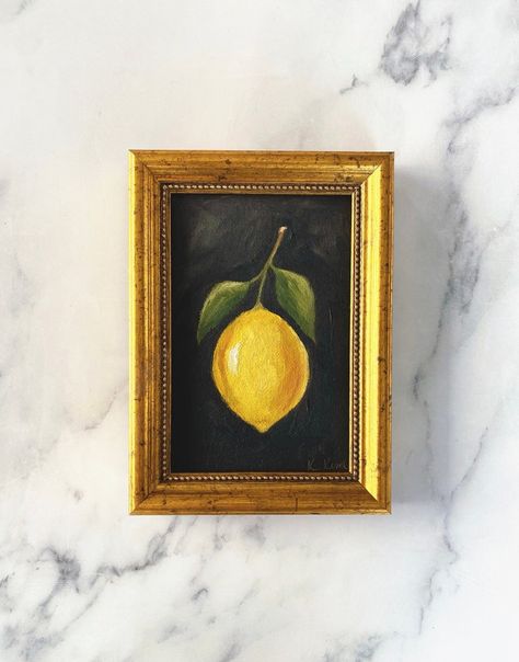 LEMON 8 Art Print Unframed Oil Print Print Still Life - Etsy Australia Fruit Art Print, Lemon Painting, Lemon Art, Art Et Illustration, Fruit Art, Art And Illustration, Still Life Painting, Painting Inspiration, Painting Prints