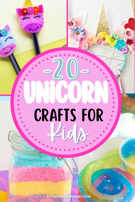 best unicorn crafts and activities for kids of all ages Indoor Activities For Preschoolers, Activities For Birthday Parties, Homeschool Unit Study Ideas, Activities For Birthday, Unicorn Crafts For Kids, Disney Nature, Easy Indoor Activities, Toilet Roll Crafts, Summer Camp At Home