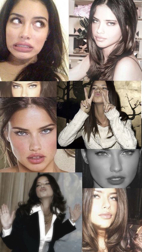 Adriana Lima Eyes, Adrina Lima, Adriana Lima Style, Adriana Lima Victoria Secret, Victoria Secret Model, Victoria Secret Models, Vs Models, Making Faces, Cute Makeup Looks