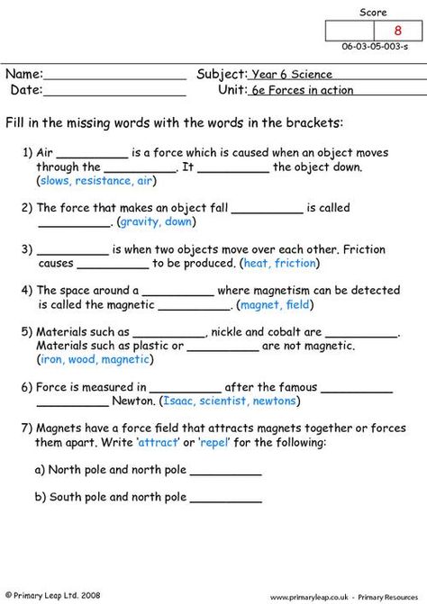 Different types of forces | PrimaryLeap.co.uk Gravity Worksheet, Gravity Project, Physics Electricity, Types Of Forces, Simplifying Rational Expressions, Physical Science Lessons, Science Printables, Revision Tips, Science Revision