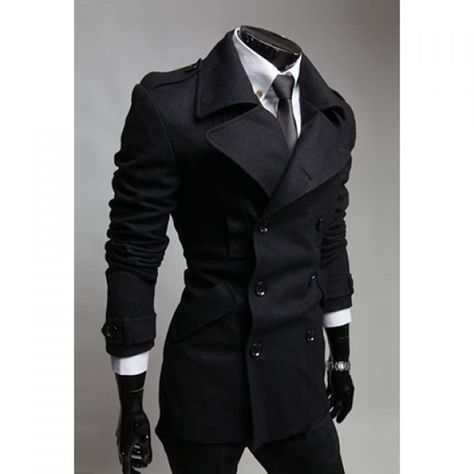 good look Coat For Men, Peacoats, Men Stylish Dress, Fashion Suits For Men, Cool Outfits For Men, Mens Fashion Suits, Drawing Clothes, Mode Inspo, Suit Fashion