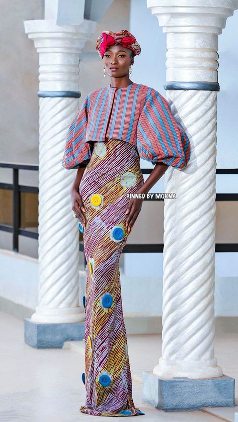 Simple Dress Styles, Nigerian Fashion Designers, Afrocentric Fashion, Long African Dresses, African Print Dress Ankara, Ankara Gown Styles, African Fashion Ankara, Fashion Sewing Tutorials, Modest Dresses Casual