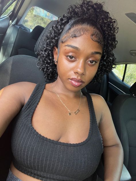 Mixed Curly Hair, Quick Natural Hair Styles, Cute Box Braids Hairstyles, Curly Hair Styles Easy, Beautiful Curly Hair, Hairdos For Curly Hair, Natural Curls Hairstyles, Natural Hair Styles Easy, Slick Hairstyles