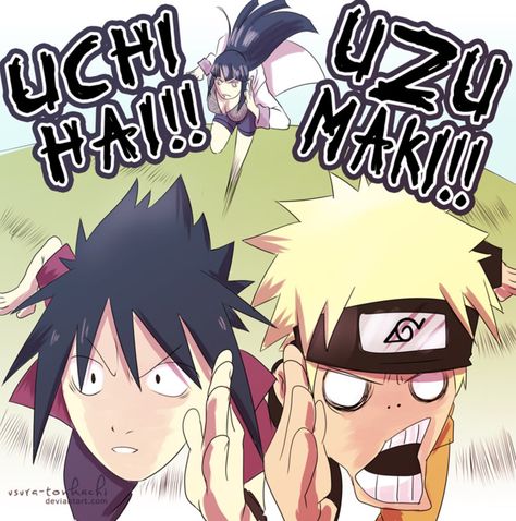 Naruto Road To Ninja, Naruto Sd, Naruto Y Hinata, Naruto Fanart, Artist Humor, Kushina Uzumaki, Naruto And Hinata, Naruto Cute, Naruto Funny