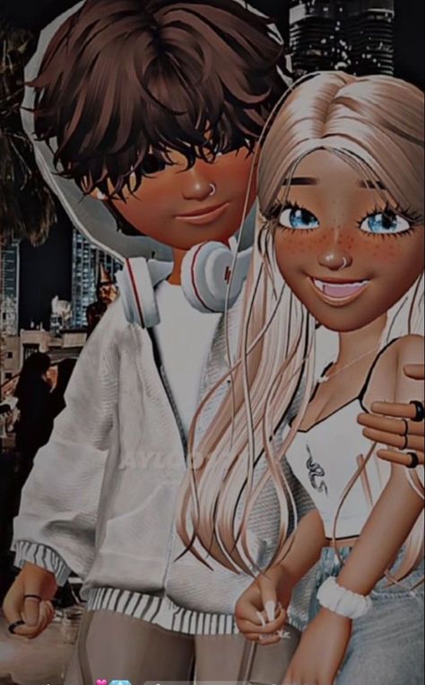 Boyfriend +girlfriend Zepeto Couple Outfit, Zepeto Character Ideas, Aesthetic Zepeto Character, Cute Background For Zepeto, Blonde Hair Cartoon, Zepeto Avatar Ideas, Zepeto Looks Ideas, Cute Horse Pictures, Cute Funny Pics