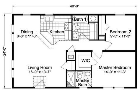 24x40 floor plans - Google Search: 24x40 Floor Plans, Barndominium Floor Plans With Garage, Floor Plans With Garage, Metal Barndominium, Arched Cabin, Barndominium Plans, Two Story House Plans, Two Story House, Cabin Floor Plans