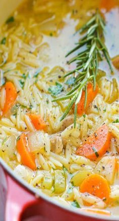 Lemon Chicken Orzo Soup Lemon Chicken Orzo, Orzo Soup, Chicken Orzo, Chicken Orzo Soup, Lemon Chicken Orzo Soup, Dinner Recipes For Family, Salad Pasta, Chicken Soup Recipes, Soup And Sandwich