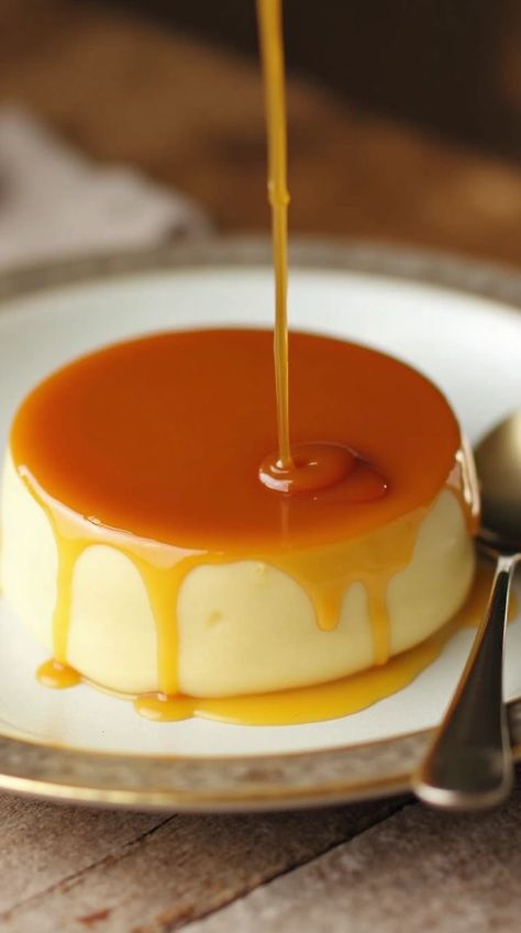 Indulge in this luxurious, silky crème caramel that’s rich, smooth, and irresistibly sweet. A dessert you’ll keep craving! #CrèmeCaramel #SilkyDesserts #DeliciousTreat Smoker Recipes Chicken, Chocolate Desserts Easy, Dessert Recipes Chocolate, Desserts Pudding, Classic French Desserts, Recipes Ice Cream, Desserts Fruit, Flan Recipe, Custard Recipes