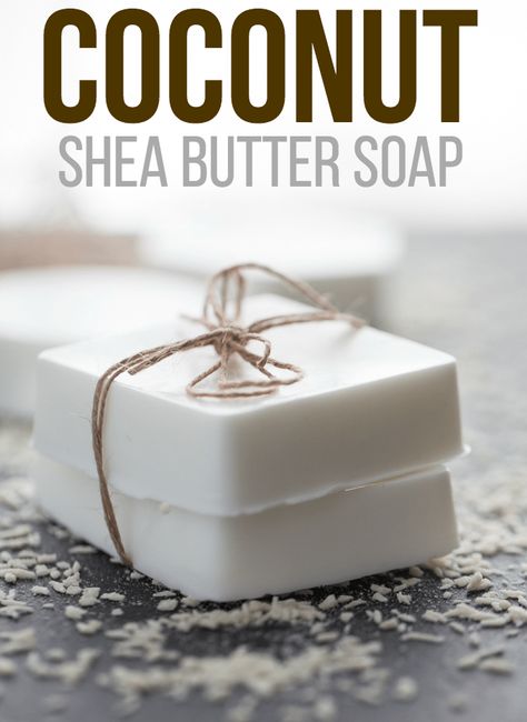 Shea Butter Soap Recipe, Savon Diy, Diy Soap Recipe, Săpunuri Handmade, Handmade Soap Recipes, Coconut Soap, Soap Making Recipes, Bar Of Soap, Soap Recipe