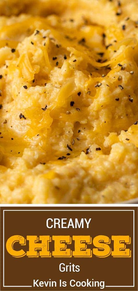 Easy Cheese Grits, Creamy Cheese Grits, Cheese Grits Recipe, How To Cook Grits, Hotdish Recipes, Grits Recipe, Cheese Grits, Smoked Meats, Holiday Brunch