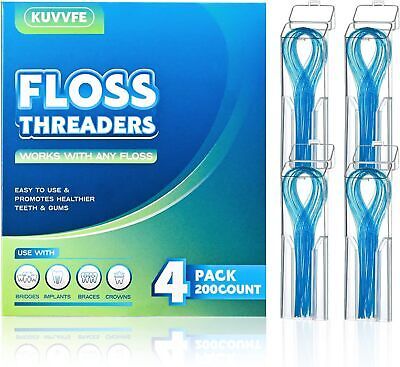 ad eBay - Floss Threaders,Deep Clean Floss for Braces, Bridges, Implants|200Count (Pack of - Buy Now, click the link (eBay) Loop Design, Dental Floss, Deep Clean, Healthy Teeth, Small Boxes, Oral Care, Deep Cleaning, Braces, Small Spaces