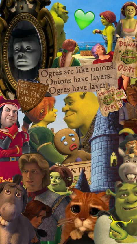 desert island movie for sure #shrek #fyp #movies #character #green #tv #shrekisloveshrekislife Desert Island, Shrek, Energy, Collage, Tv, Green