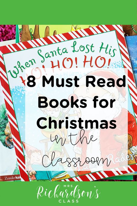 December Read Alouds, Christmas Read Alouds, Christmas In The Classroom, Read Alouds Kindergarten, Holiday Read Alouds, Read Aloud Lessons, Christmas Read Aloud, 1st Grade Books, First Grade Books