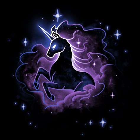 Dark Unicorn Aesthetic, Magical Watercolor, Unicorn Wallpaper Cute, Magical Horses, Unicorn Pictures, Unicorns Clipart, Unicorn Wallpaper, Unicorn Art, Fantasy Creatures Art